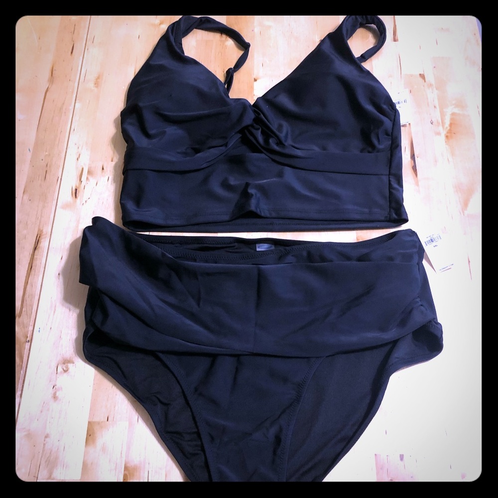 Black High Waisted Bikini